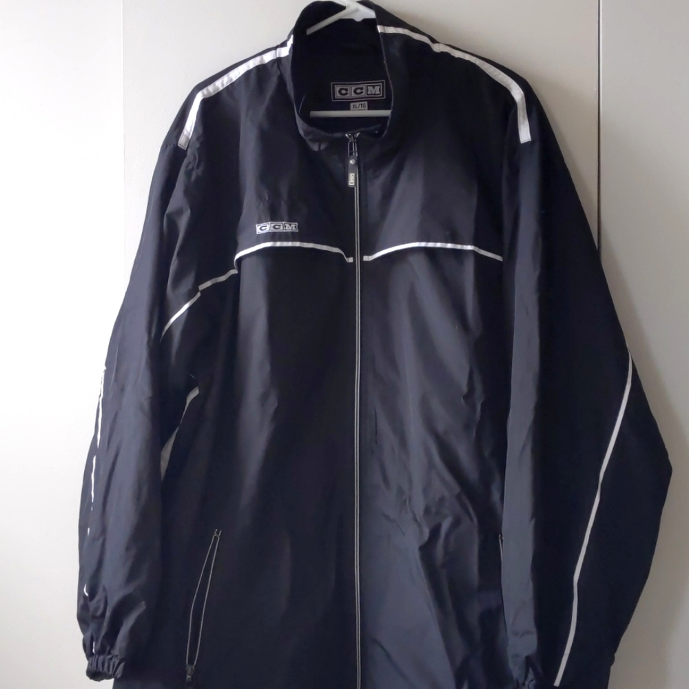 CCM hockey windbreaker jacket